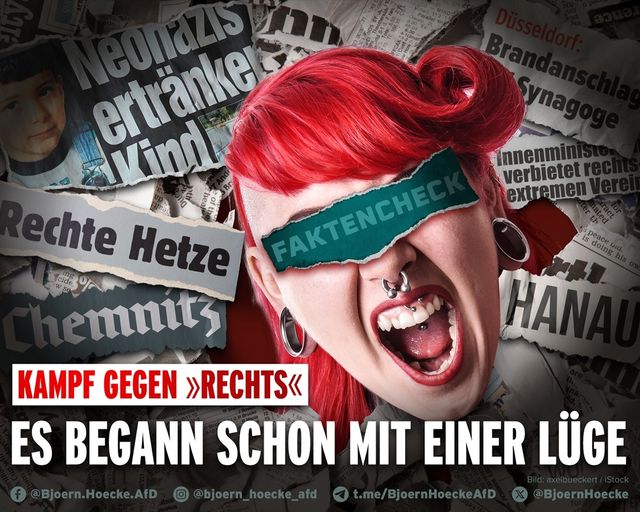 Kampf gegen "Rechts": Es begann schon mit einer Lüge