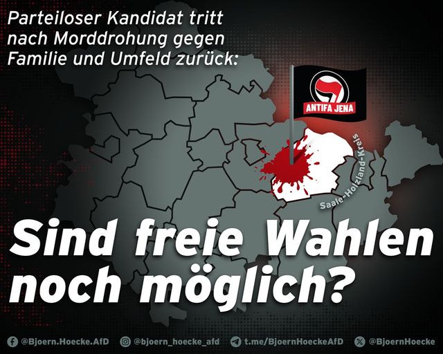 Parteiloser Kandidat tritt wegen Drohungen zurück: Sind freie Wahlen noch möglich?