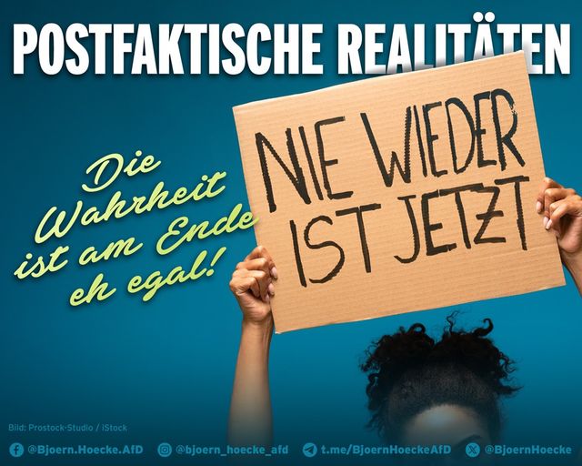 Die Wahrheit ist am Ende egal