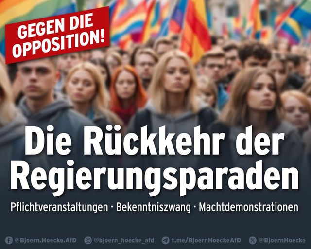 Die Rückkehr der Regierungsparaden