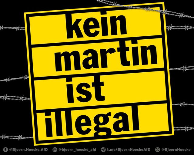 Kein Martin ist illegal!