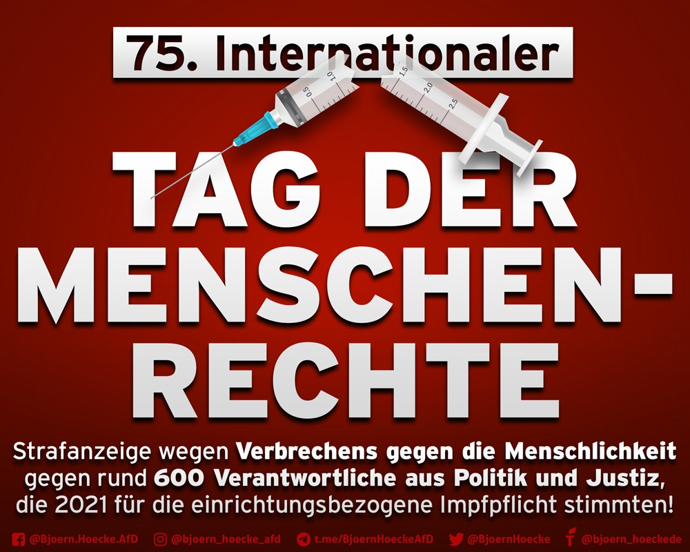 Nachklapp zum 75. "Tag der Menschenrechte"