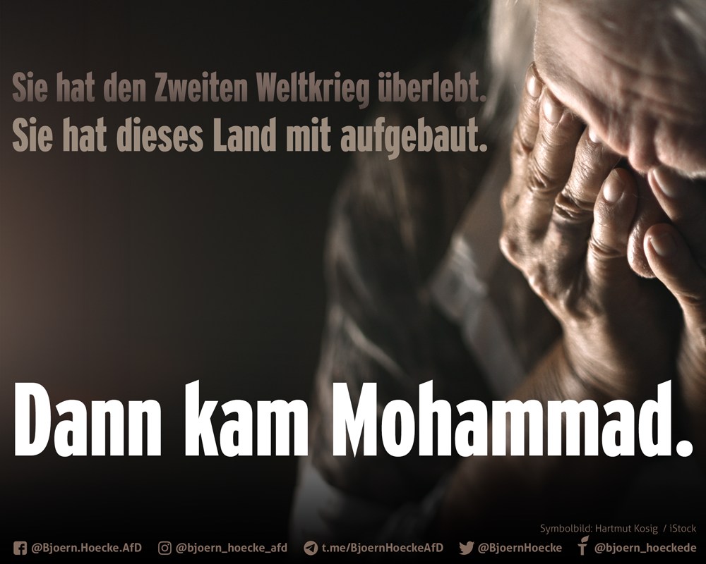 Dann kam Mohammad.