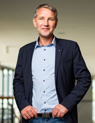 Pressefoto: Björn Höcke / Landtag innen