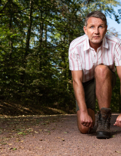 Pressefoto Björn Höcke: Aufbruch