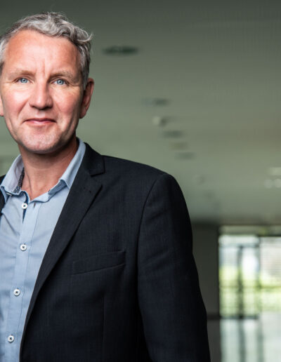 Pressefoto: Björn Höcke / Landtag innen