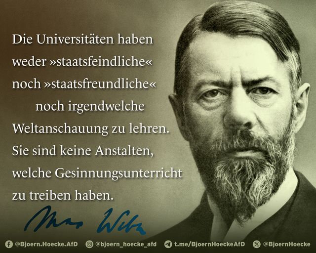 Max Weber »Politik als Beruf«