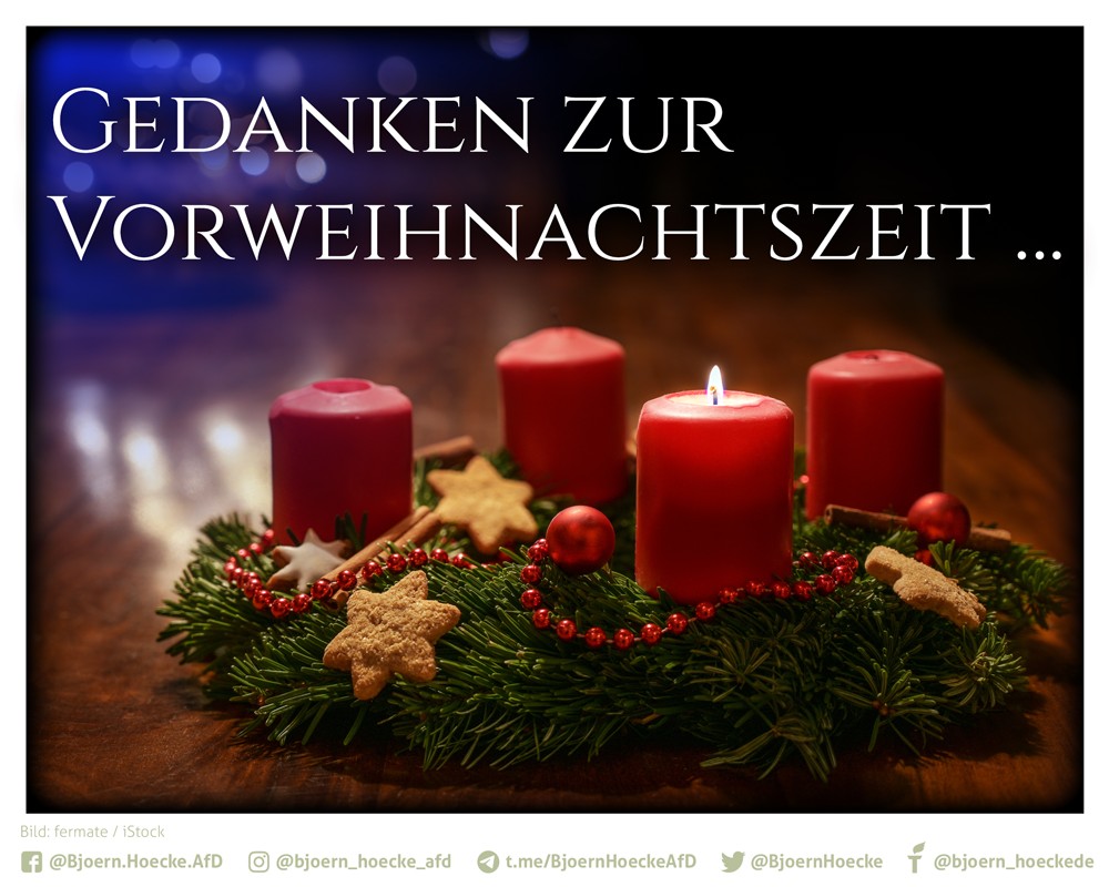 Gedanken zur Vorweihnachtszeit Teil I