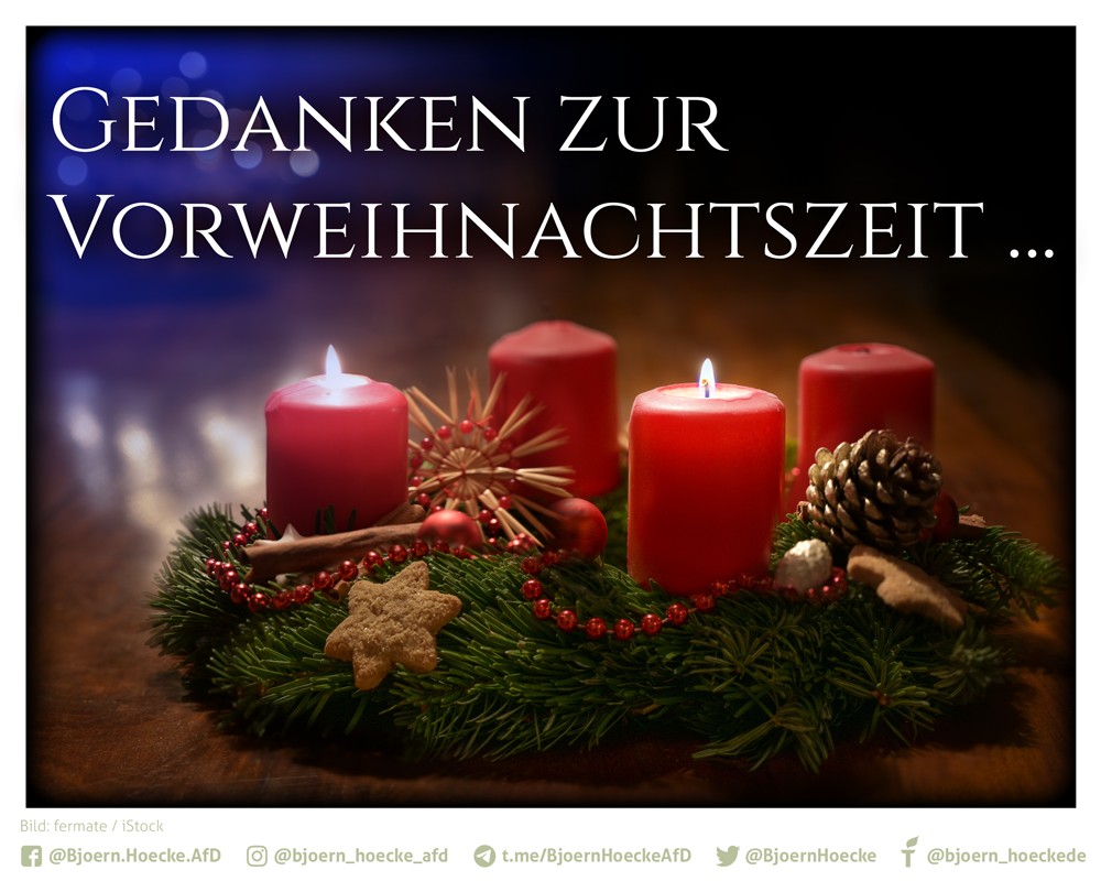 Gedanken zur Vorweihnachtszeit - Teil II