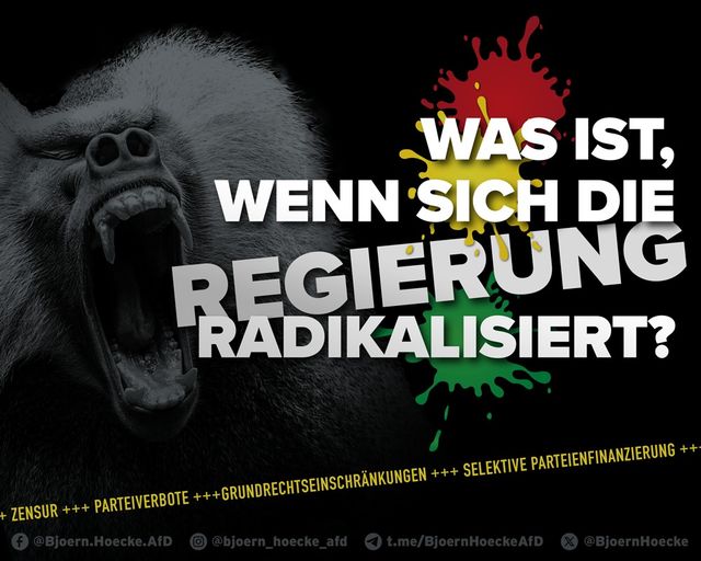 Was ist, wenn sich die Regierung radikalisiert?