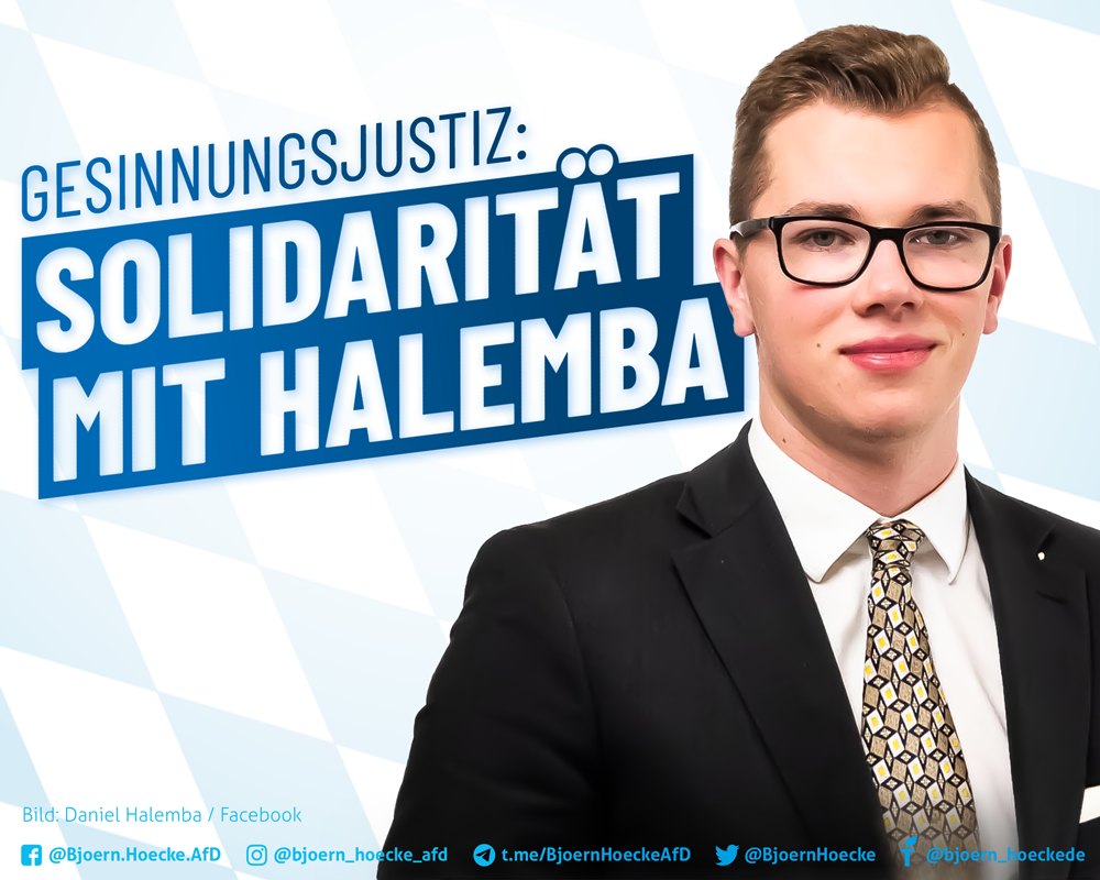 Gesinnungs-Justiz: Solidarität mit Halemba