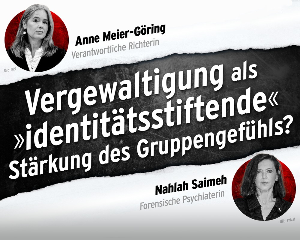 Vergewaltigung „identitätsstiftend“?!