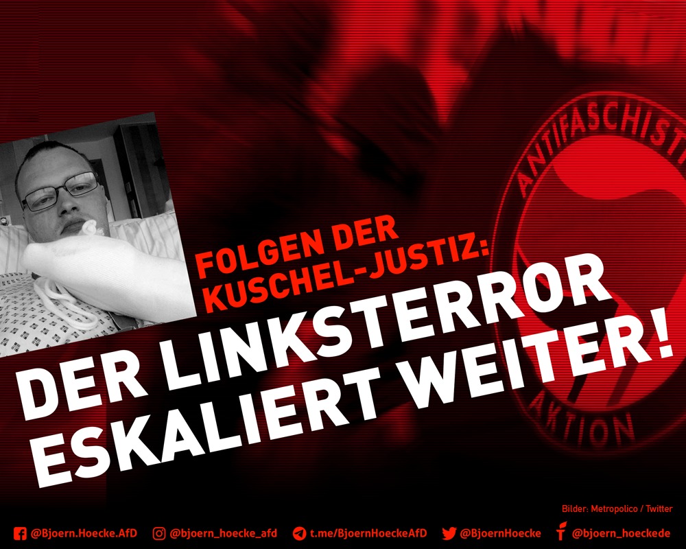 Folgen der Kuschel-Justiz: Der Linksterror eskaliert weiter!