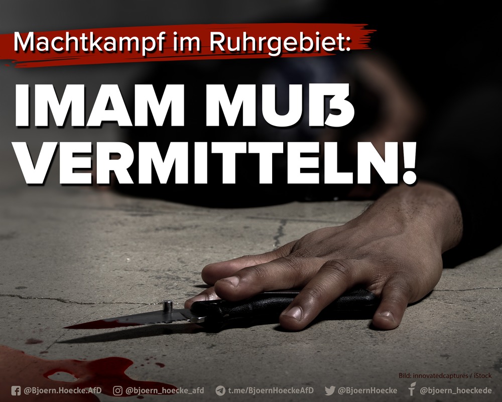 Machtkampf im Ruhrgebiet: Imam muß vermitteln!