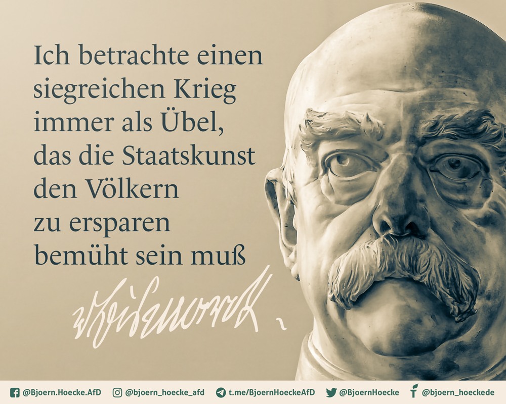 Otto von Bismarck zum 208. Geburtstag