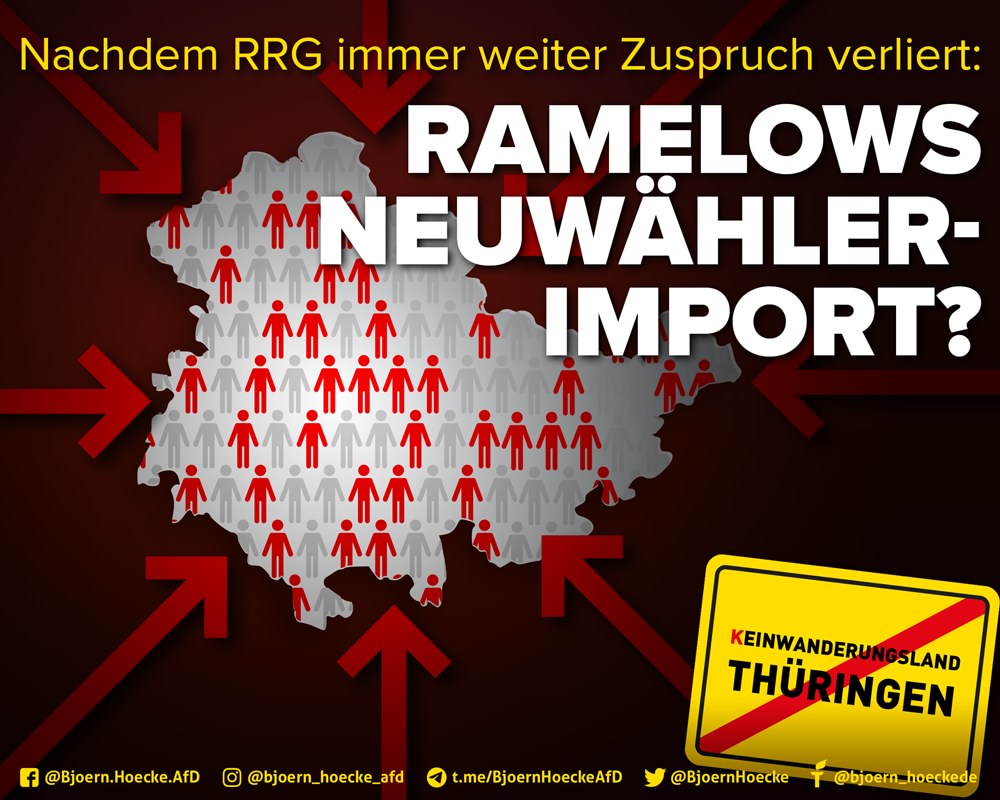 Ramelows Neuwähler-Import?