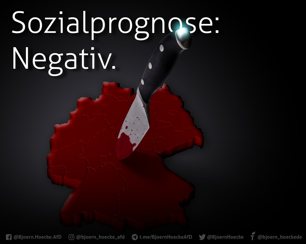 Sozialprognose: Negativ.