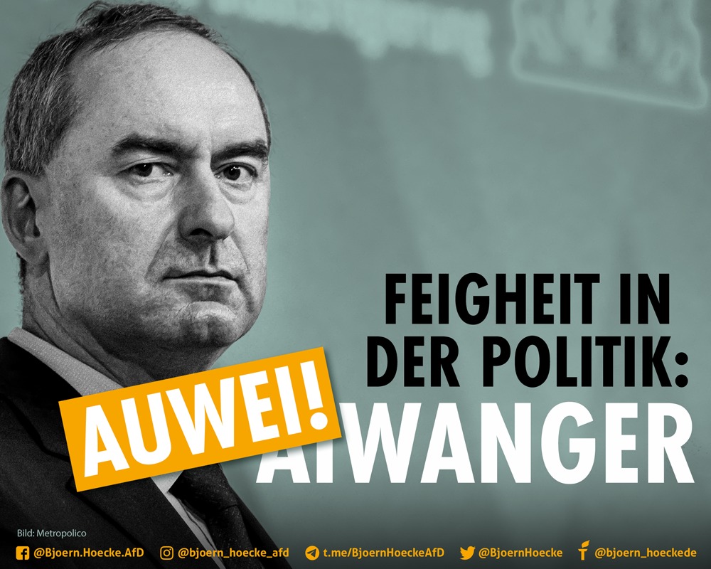 Feigheit in der Politik: Auwei! Aiwanger