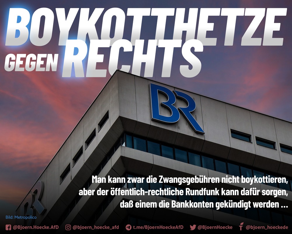 Boykotthetze gegen rechts