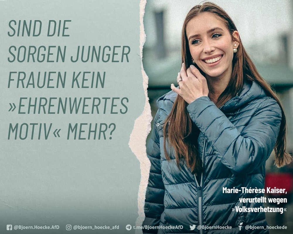 Sind die Sorgen junger Frauen kein "ehrenwertes Motiv" mehr?