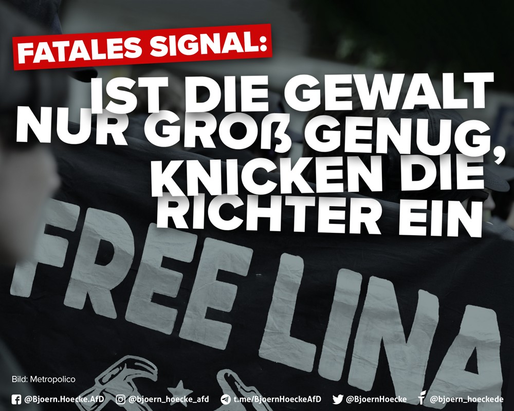 Linksterrorismus: Fatales Signal