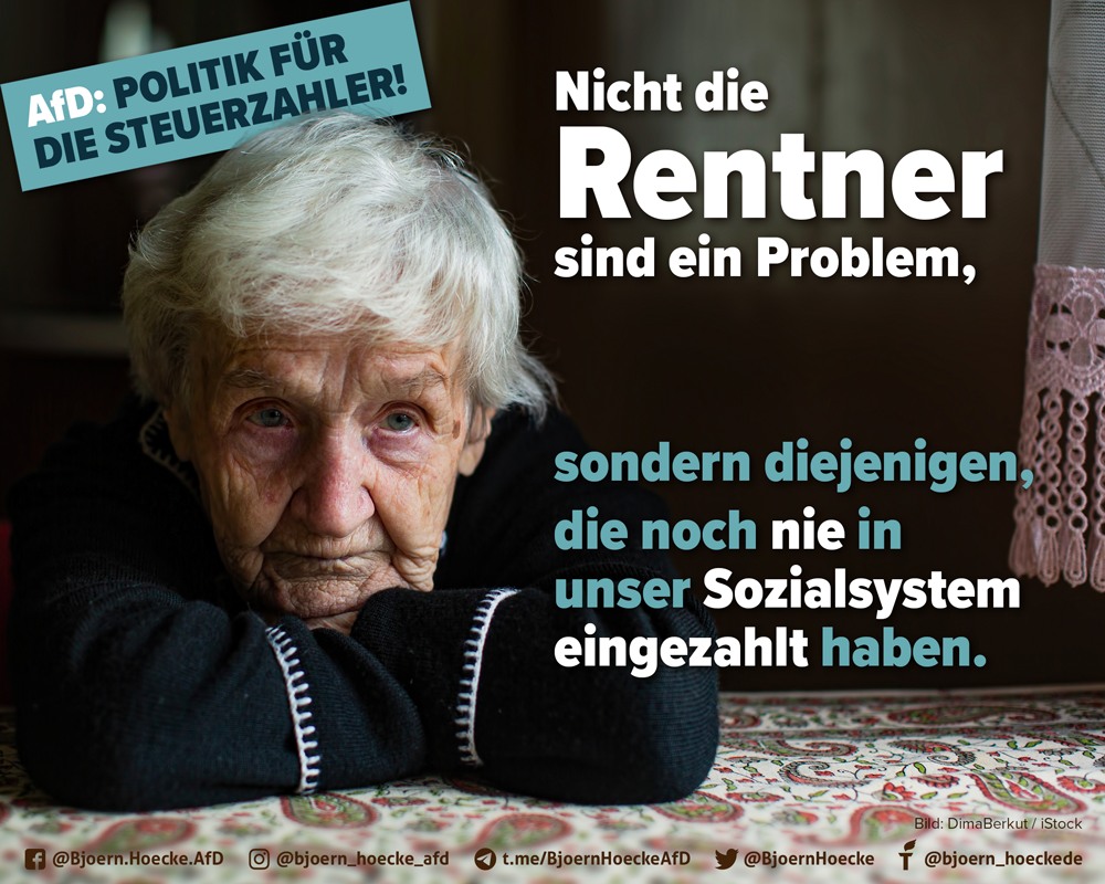 Nicht die Rentner sind ein Problem…