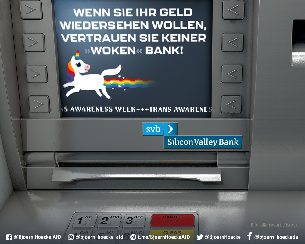 Wenn Sie Ihr Geld wiedersehen wollen, vertrauen Sie keiner "woken" Bank