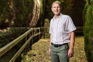 Björn Höcke beim Wandern