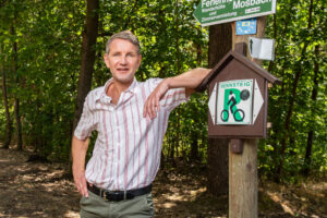 Björn Höcke beim Wandern