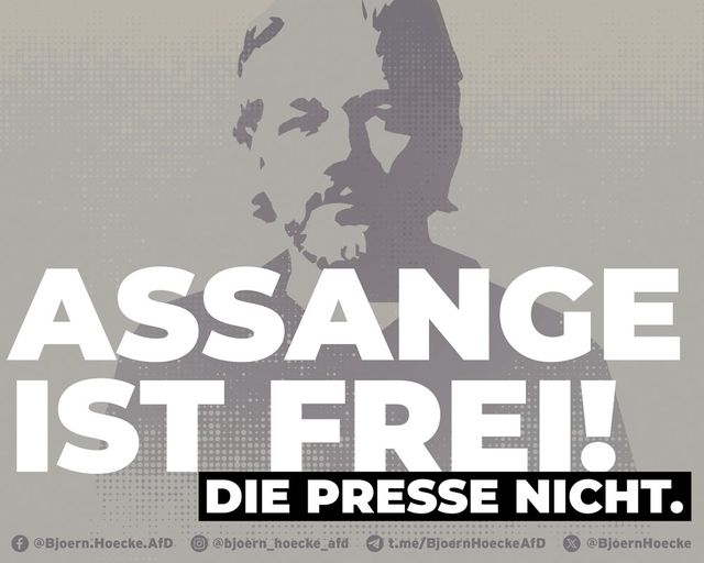 Assange ist frei! Die Presse nicht.