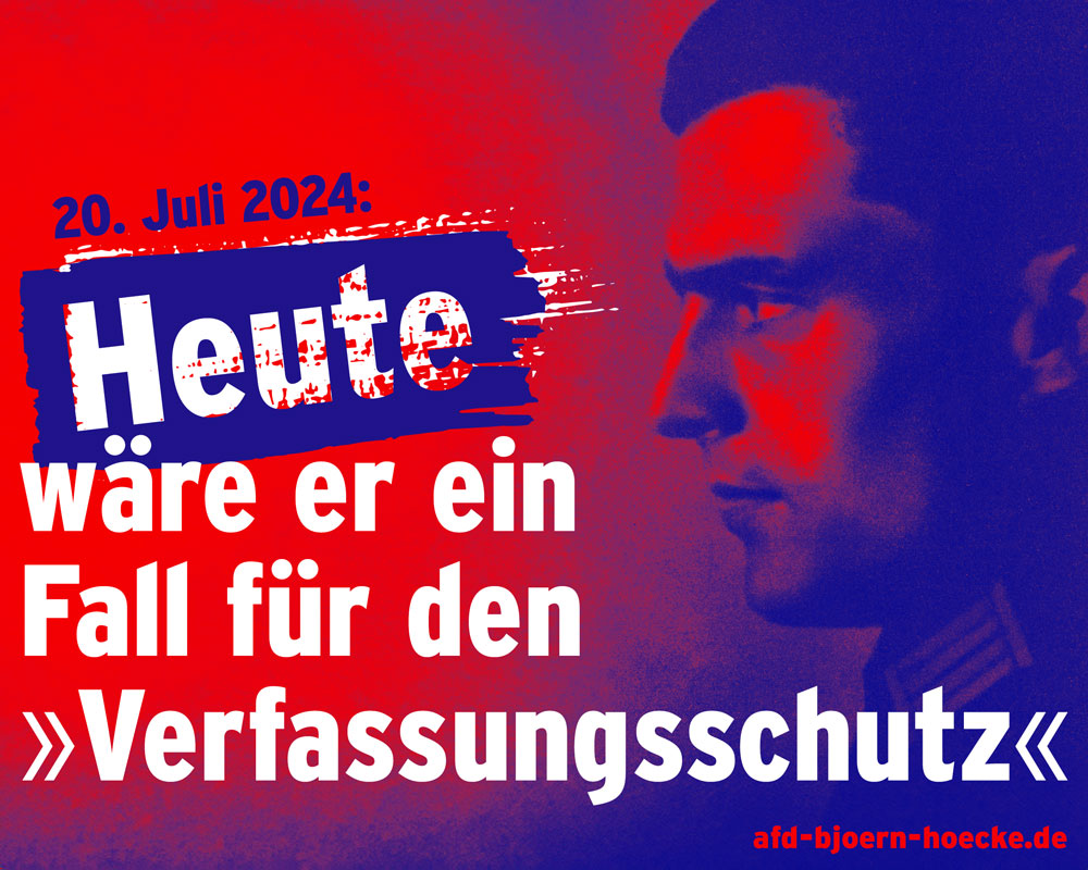 80. Jahrestag des Stauffenberg-Attentats