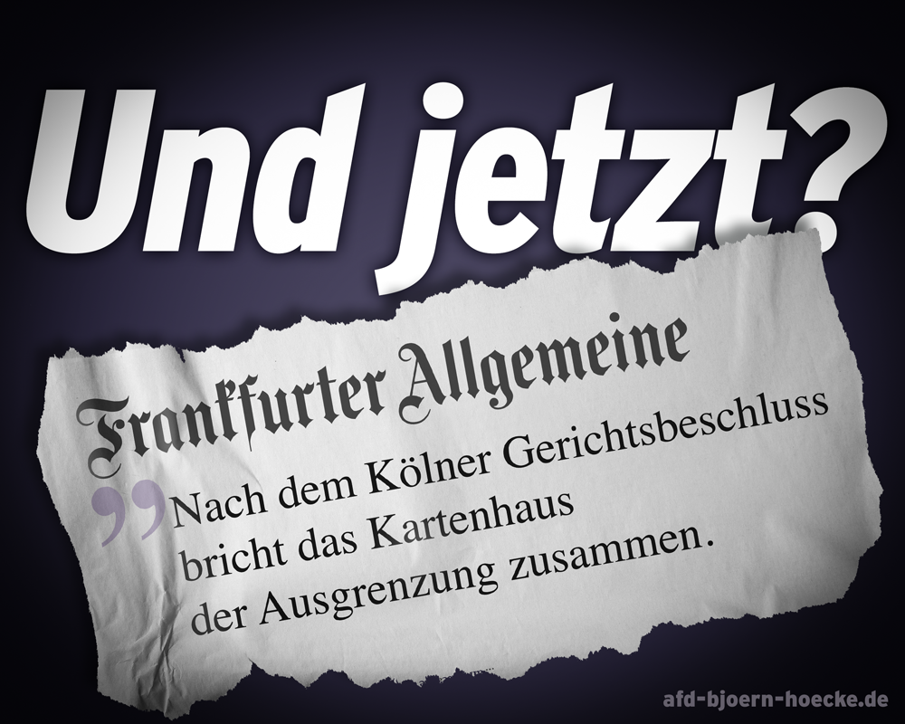 Das »Aus« für die Brandmauer?