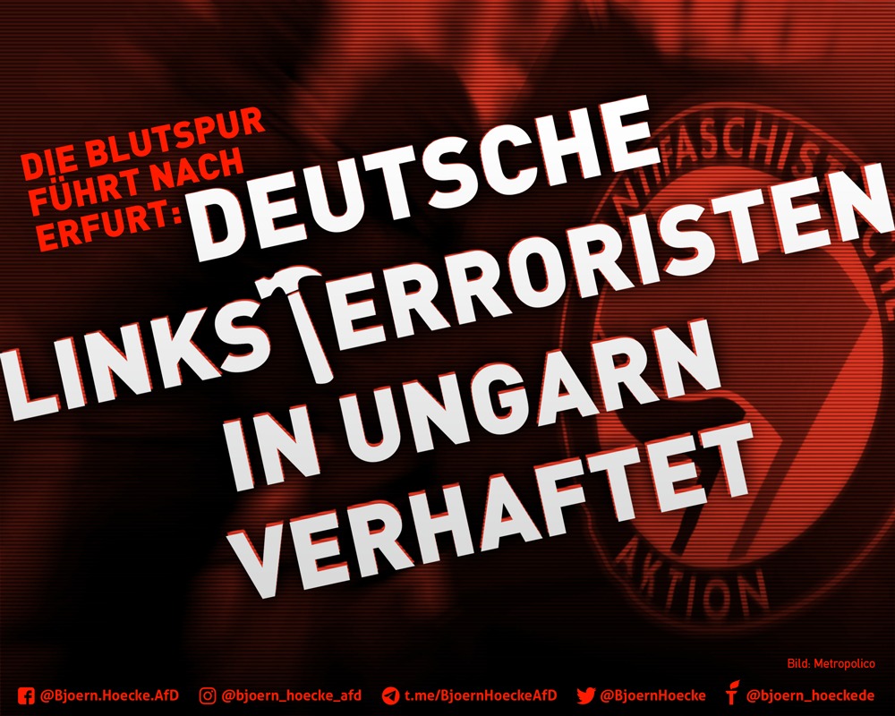 Deutsche Linksterroristen in Ungarn verhaftet