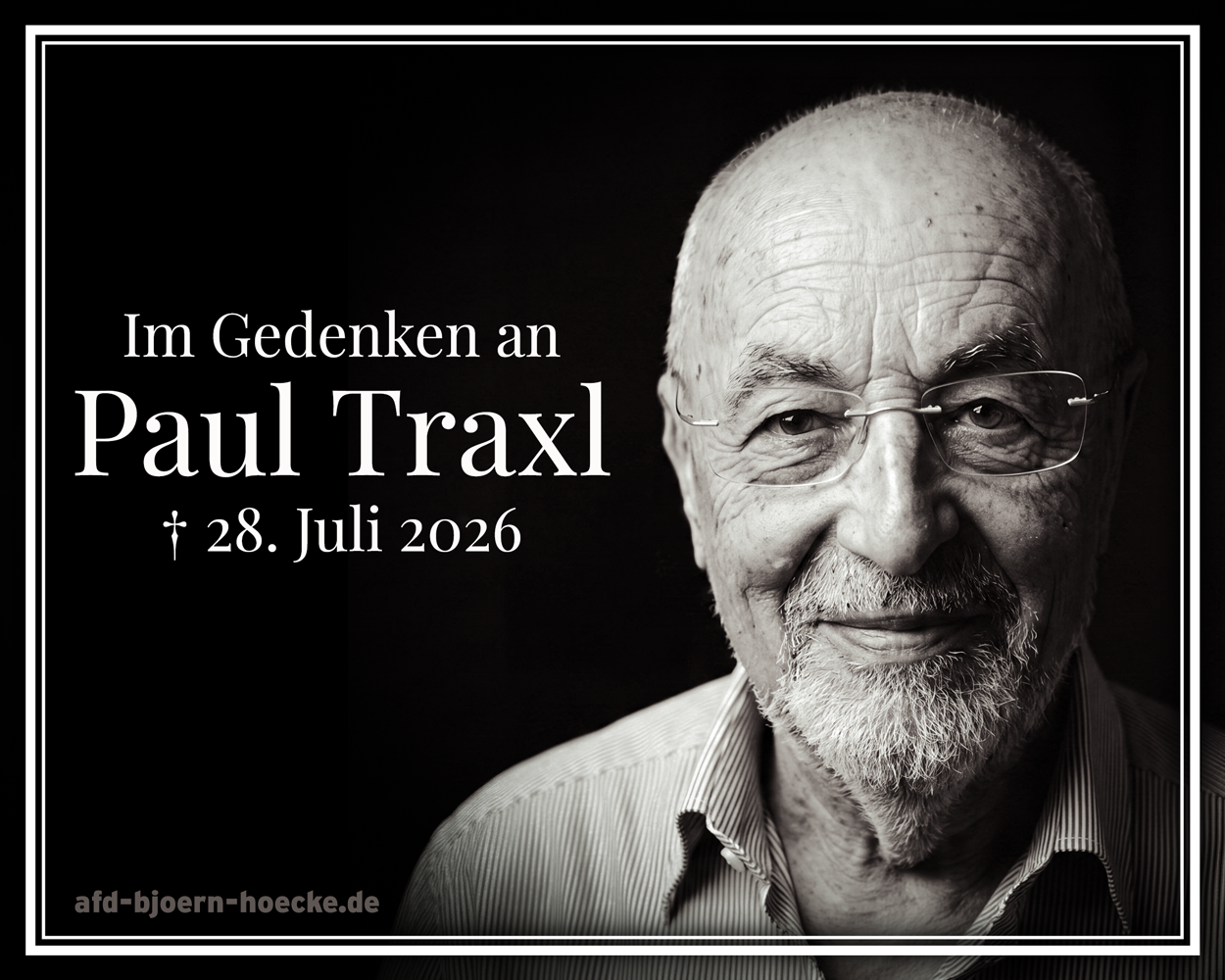 Zum Tod von Paul Traxl