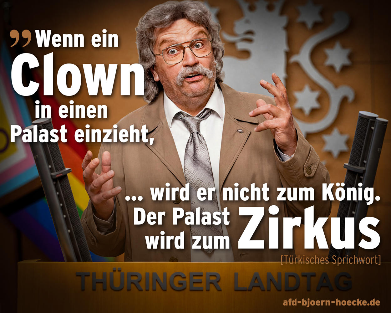 Ein Komiker auf Abwegen