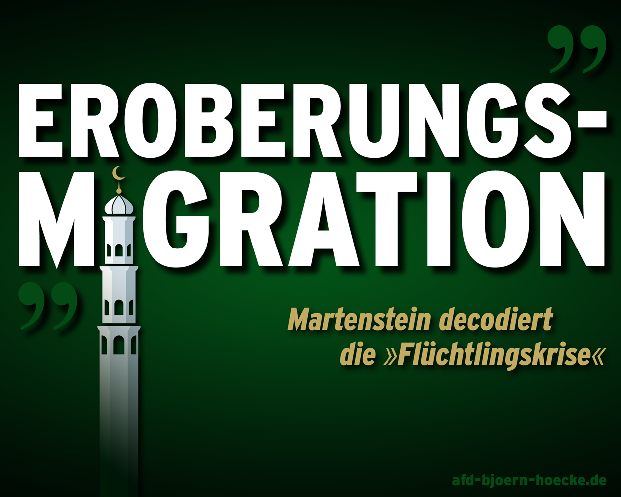 Martenstein durchbricht das Narrativ